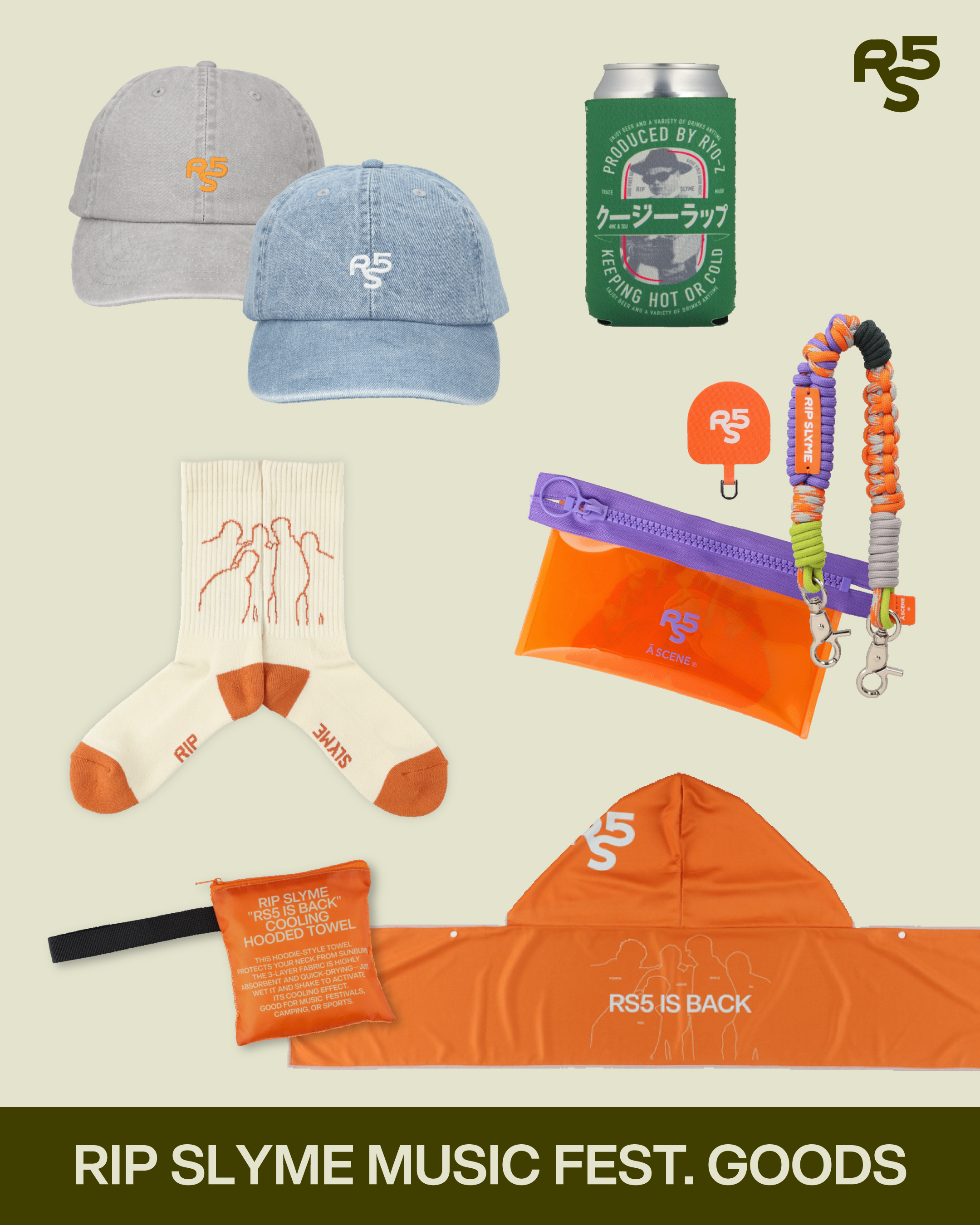 NEW＞フェスグッズ、ONLINE STOREで発売 | RIP SLYME OFFICIAL